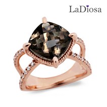라디오사 14K 스모키쿼츠 여성반지 G14D-8589RM