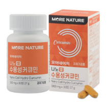 모어네이처 나노셀 수용성 커큐민, 3개, 30정