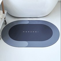 생활백단 흡수대장 간편세척 규조토 발매트, 블루