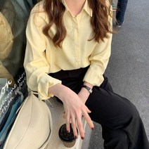 [바보사랑] 여리함완성 루즈핏 베이직 블라우스(mbl1426)