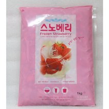 가당냉동딸기 스노베리, 1박스, 14kg