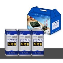 보령대천김 중앙맛김 식탁김, 12g*12봉