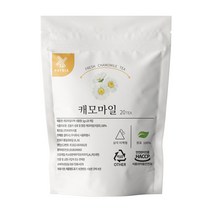 (3+1) 파트리아 티백 허브 전통차, 01. 캐모마일 디카페인 티백