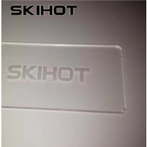 스키왁싱 SKIHOT-더블 플레이트 파라핀 스크레이퍼 스노우 보드 왁스 도구 와이퍼 플라스틱 4mm, 한개옵션0