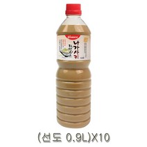 MDO4506 선도 나가사키라면소스 0.9리터 X10 간편한소스 육수 간편한소스/나가사끼소스/나가사끼스프/나가사끼짬뽕, 1개