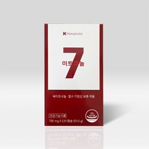 [케이세라퓨틱스] 미토큐놀7 120캡슐 X 1박스 (20일분)_필수지방산+오메가3+옥타코사놀