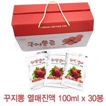 건강선물 국내산 꾸지뽕 열매 진액 구지뽕즙 엑기스 건강즙 건강음료, 30봉, 100ml