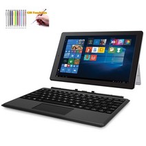 태블릿듀얼 카메라 USB 3.0 배터리 도킹 키보드 윈도우 10 태블릿 PC Z8350 CPU 10.1 인치 2GBDDR + 32GB W, 02 Add Sleeve case, 01 With Keyboard