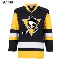 아이스하키저지 하키 용품 옷 바지 시리즈 내셔널 리그 팀 레트로 연습 유니폼 - 두꺼운 통기성 폴리에스터 원단 - 청 앰프 성인, 저지, y-ym