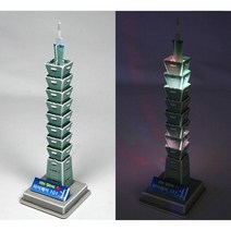 크래커플러스 3D 입체퍼즐, 타이페이 101 LED, 24피스