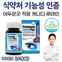 캐나다직수입 식약처인증 루테인 눈 영양제 직구 가성비 눈개선제 빌베리 추출물 비타민E 비타민A 어두운곳 암순응 적응 시야 시각 개선 루데인 루테린 메리골드 마리골드 눈침침