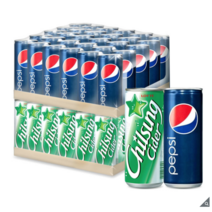 칠성사이다 250ml x 30 + 펩시콜라 250ml x 30 콤보팩