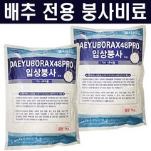 배추전용 붕사비료(1kg 2봉) 비료컴퍼니 - 텃밭 주말농장 김장 배추 무 붕사 비료 영양제 땅부자 모두싹 복합비료, 입상붕사1kg(2봉)
