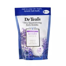 닥터틸즈 울트라 모이스처라이징 배스 밤 진정 라벤더, 5개입, 45g
