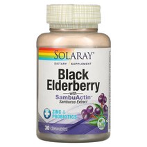 SOLARAY 솔라레이 엘더베리 삼부커스 Sambucus Elderberry 30츄어블