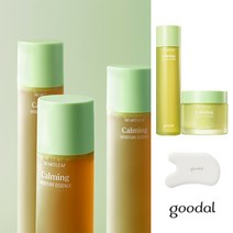 [RENEW] 구달 맑은 어성초 진정 수분 크림 75ml+에센스150ml+도자기 괄사, FREE