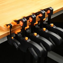 목재 클램프 고정 공구 홀딩 잡아주기 집게 목제 나무 책상 산업 클렘프, L