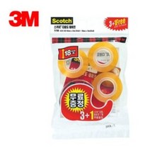 3M/다용도테이프 기획상품 18mm30m 3+1 FREE