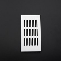 시스템루버 알루미늄 합금 환풍구 캐비닛 에어 벤트 블랙 공기 환풍 샷다그릴 갤러리창, Silver, 100mm, 250mm