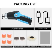 폴리싱 광택기 무선 듀얼 미니 연마 기계 60W 8500RPM 가변 속도 자동차 폴리 셔 청소 왁싱 스크래치 복구, 02 US Plug