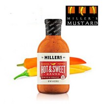 밀러 HOT SWEET 소스 12병, 밀러딥소스 12병세트, 상세설명 참조