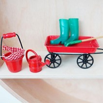 미니어처 정원풍경 리어카 장화 세트 집들이 학원꾸미기 홈데코용품 장식용 호텔 실내장식 사무실 진열대