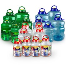 매실통 과실주 담금주 발효용 PET병, [그린]15L