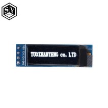 1pcs 0.91 인치 oled 모듈 0.91 흰색 파란색 oled 128x32 oled lcd led 디스플레이 모듈 0.91quot 소통하다, 0.91 화이트