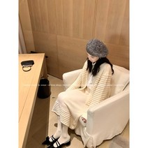 MONA ◆9/12 뉴 젠틀 밀키 라인웨어 초가을 니트 탑 자켓 스커트 슈트 2022