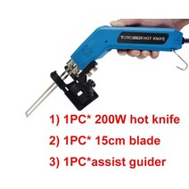 스티로폼 절단기 열선칼 열선 toyober 손 도구 전기 열 절단 커터 칼 폴리우레탄 폼 절단 기계 열 칼 거품, 200w 15cm 한 세트, 우리를