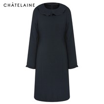 [샤트렌] 소매 셔링 롱 원피스_HC9WOP102