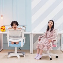 지엠퍼니처 에듀레스트 초등학생 어린이 컴퓨터 책상의자, A. 블랙 (하단 이동형 캐스터) EDR, 4. 발받침대+무회전중심봉 변경