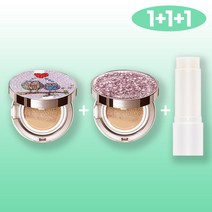 미스트[건성]쿠션2개+워터밤1개 [15g+15g+10g] 스타일71 미스트 60%세럼 쿠션 트윙클라 [건성 피부 추천], 1개, 부엉이21호+로맨틱핑크다이아글리터21호(건성)+워터밤