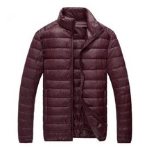 2022 UNIQLO 스타일 초경량 짧은 재킷 남자 Packable 경량 긴팔 지퍼 퍼퍼 자켓 S-6XL