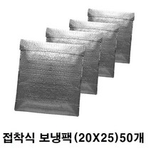 은박 보냉봉투 20 x 25 cm, 50개