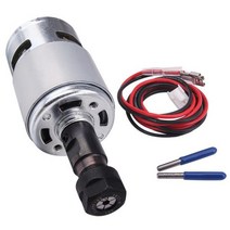 고속 DC12V-48V 500 w 스핀들 모터 diy 조각 기계 스핀들 er11 닦았 공냉식 스핀들, 775 motor with er11