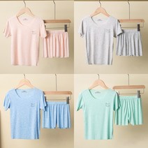 아동 찰랑 시원 모달 노라인 반팔 반바지 3부하의 세트 (100~150size)