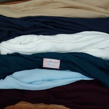 짜투리 땡 원단창고 081801 면 40수 이중 거즈 원단 폭 148cm 대폭원단 패브릭 원단 부드러운 원단 6색상, 네이비