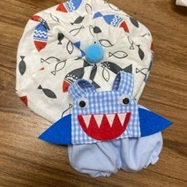 무속성솜인형 무속성인형 아이돌인형 수제 아이돌 봉제 인형 의류 상어 모자 바지 정장 봉제 인형 복장 완구 아기 인형 액세서리 13, 2피스, 20cm