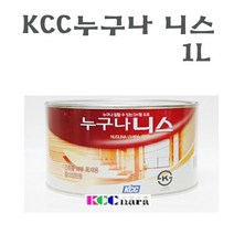 KCC 누구나 니스 1L 유성 바니쉬 마감 목재 한지장판