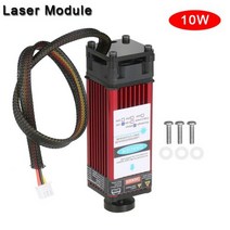 레이저커팅기 레이저가공 40W 레이저 모듈 450nm 조각 머리 기계 CNC 라우터에 대 한 높은 정밀도 금속 나, 04 Wine Red 10W