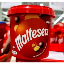 MALTESERS 몰티저스 밀크 버켓 초콜렛 초코볼 465그램 1통, 1통 465그램