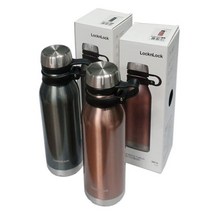 락앤락 스텐 텀블러 물통 보온병 물병 보틀 500ml, 그레이