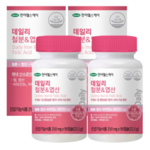 한미헬스케어 데일리 철분 & 엽산, 90정, 9개