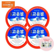 다산헬스팜 WHB 고운발 + 대나무마스크 1개 증정, 100g, 4개