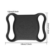 강아지 고양이 GPS 미니 추적기 무선 블루투스 스마트 로케이터 애완 동물 분실 방지 장치 개 모바일 키 키즈 파인더, 2.Black, 2.블랙