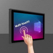 19인치 산업용 판넬 컴퓨터 패널 PC 일체형 터치모니터 다크그레이, 5세트