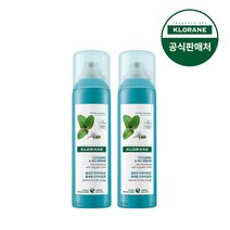 [클로란공식] 아쿠아민트 쿨세범 드라이 샴푸 150ml 2개, 단품