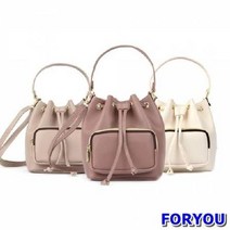 Foryou6345 여성 파스텔톤 복주머니모양 버킷백 가방 여자 이쁜 중저가 인스타