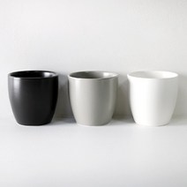 모던스톤 물컵 3color 업소용컵 커피잔 주스잔, 블랙
